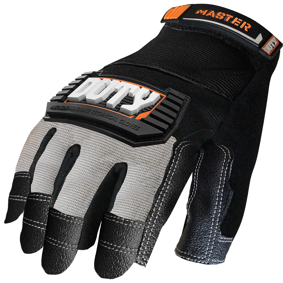Duty Utility Master Glove (Pair) - Grey/Black - XL