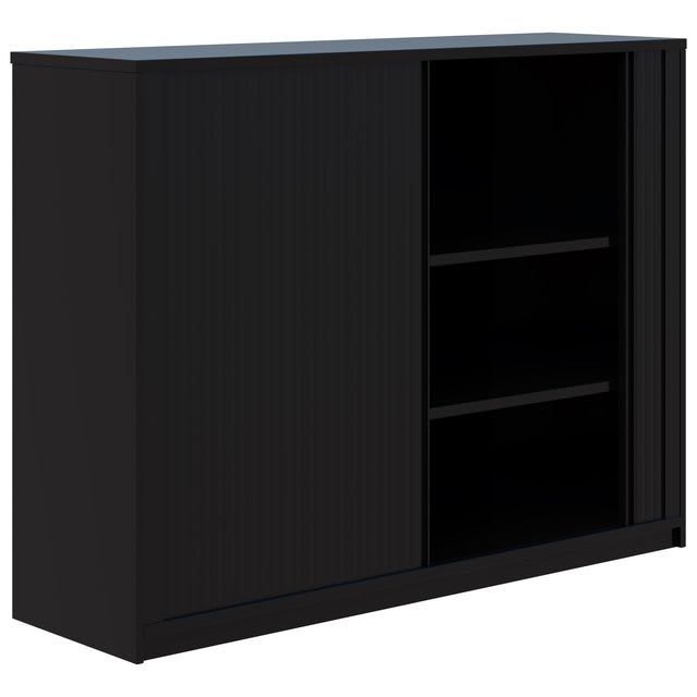Rapid Lockable Tambour Black 1200 x 1600