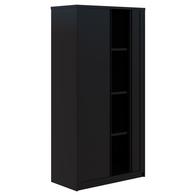 Rapid Lockable Tambour Black 1800 x 900