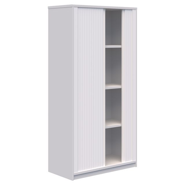 Rapid Lockable Tambour Snow 1800 x 900