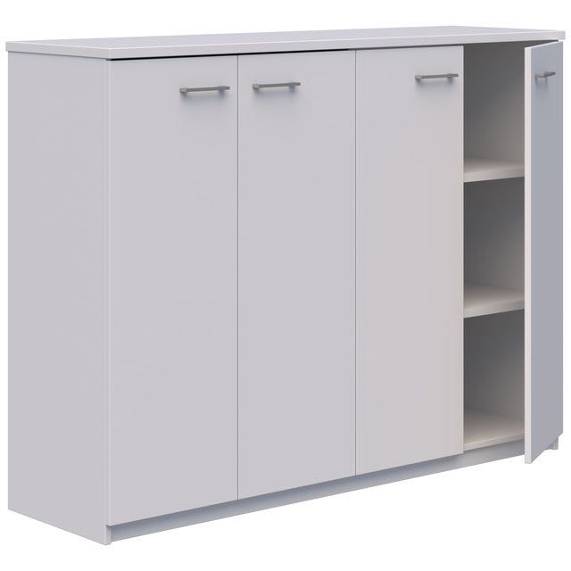 Rapid Lockable Cabinet Snow 1200 x 1600