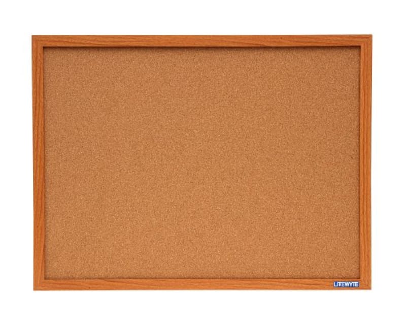 Litewyte Corkboard with Pine Frame 450x600mm (Each)
