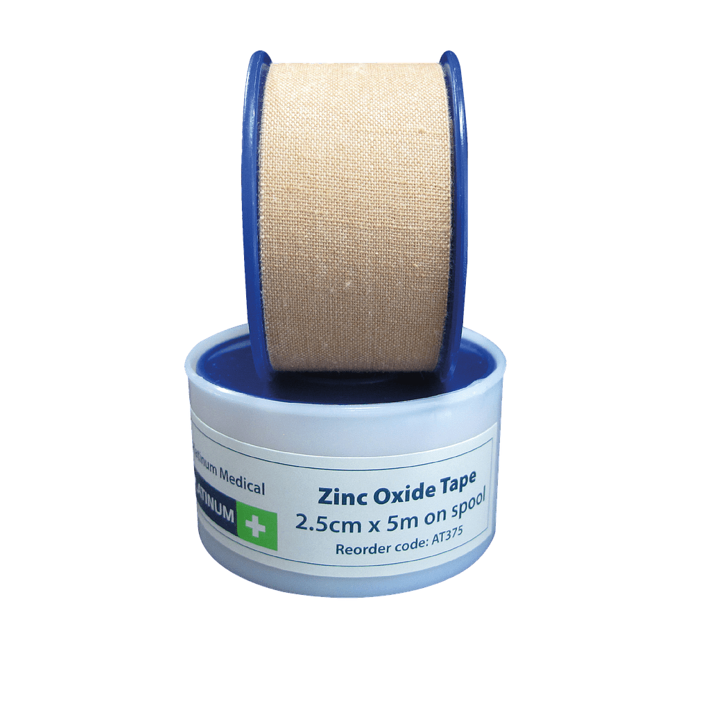 Platinum Zinc Oxide Tape on Spool 25mm x 5m