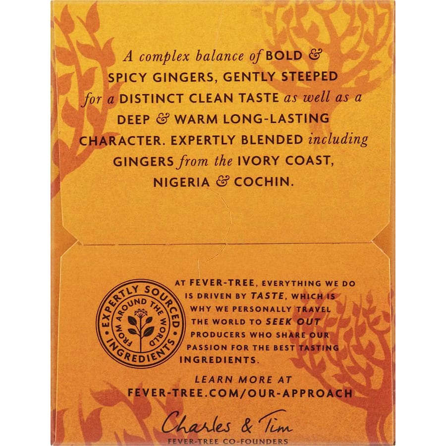 Fever Tree Ginger Beer Premium 250ml cans 4pack