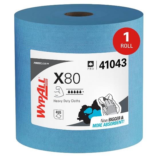 X80 41043 Jumbo Roll Wipers (Roll) - Wypall