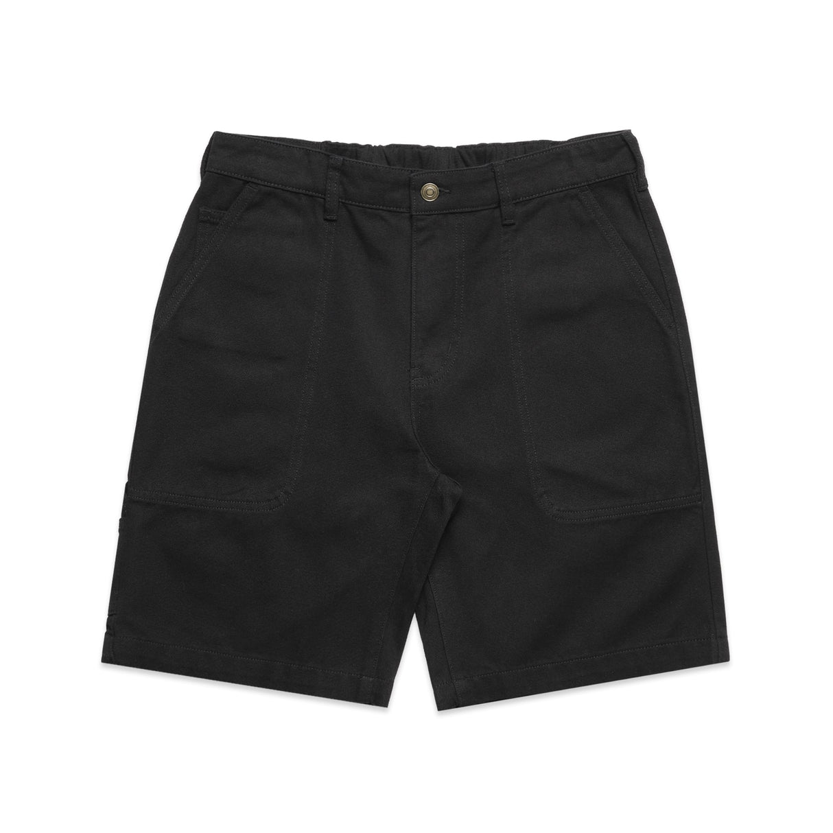 AS Colour, Canvas Shorts 5983 20" - Black - 40