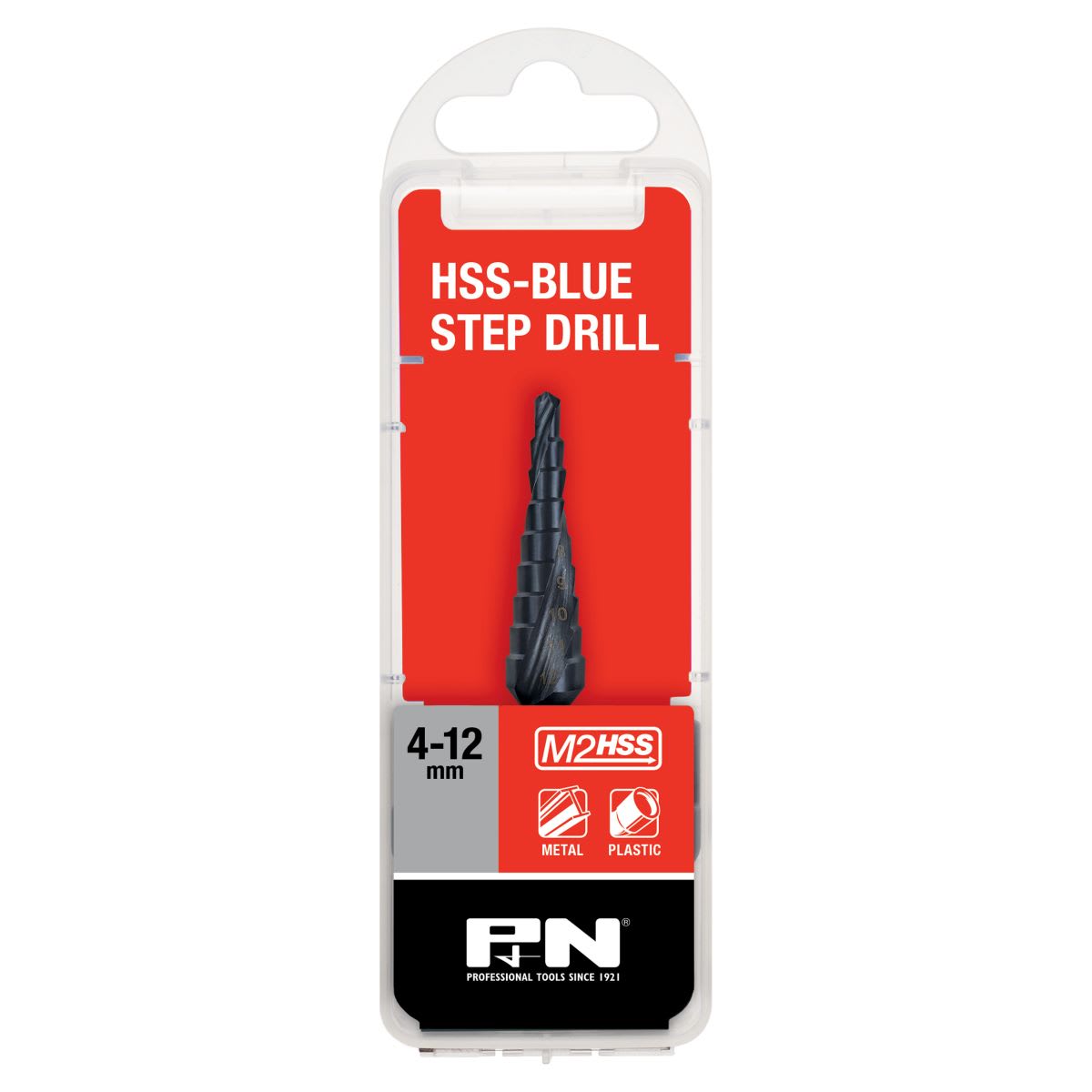 P&N HSS-Blue Step Drill 4-12mm (9 Steps) (Each)