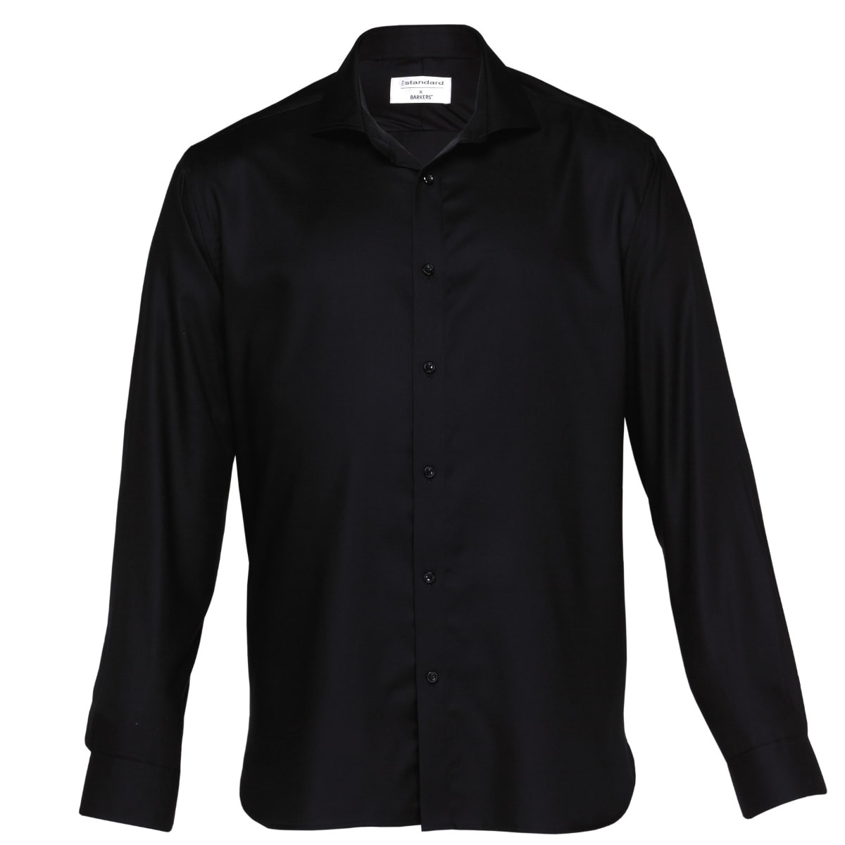 Barkers Tyler Men's Shirt, BTY (Each) - Black - 2XL