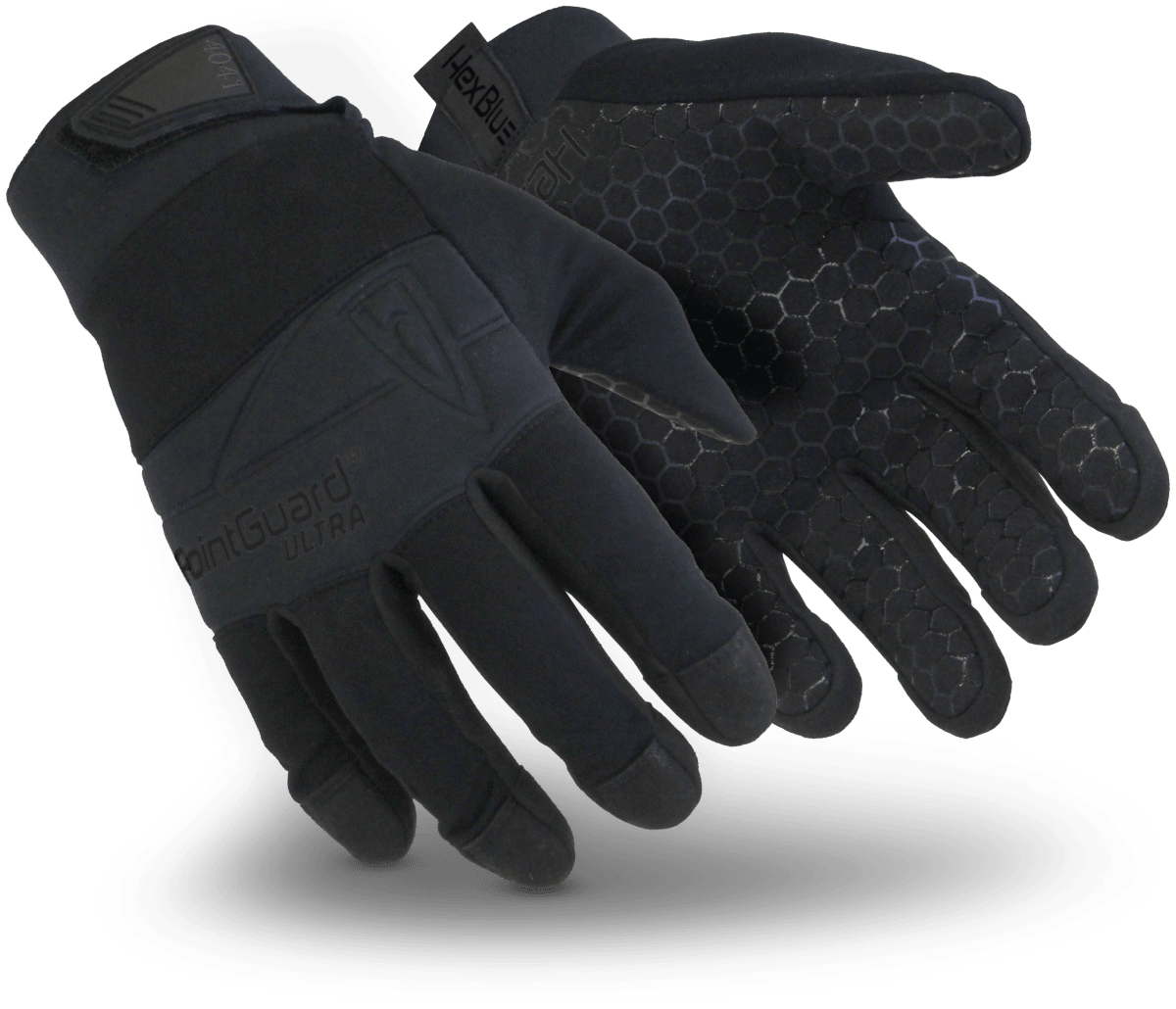 4041 HexBlue PointGuard Ultra XXS - 2XL (Pair) - Black - XL