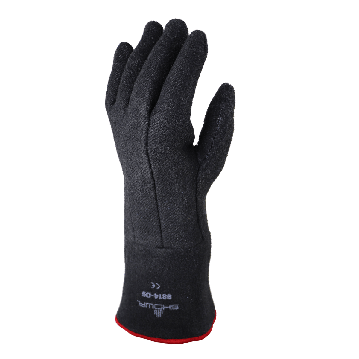 Showa 8814 Char Guard Heat Resistant Gloves - Black - S