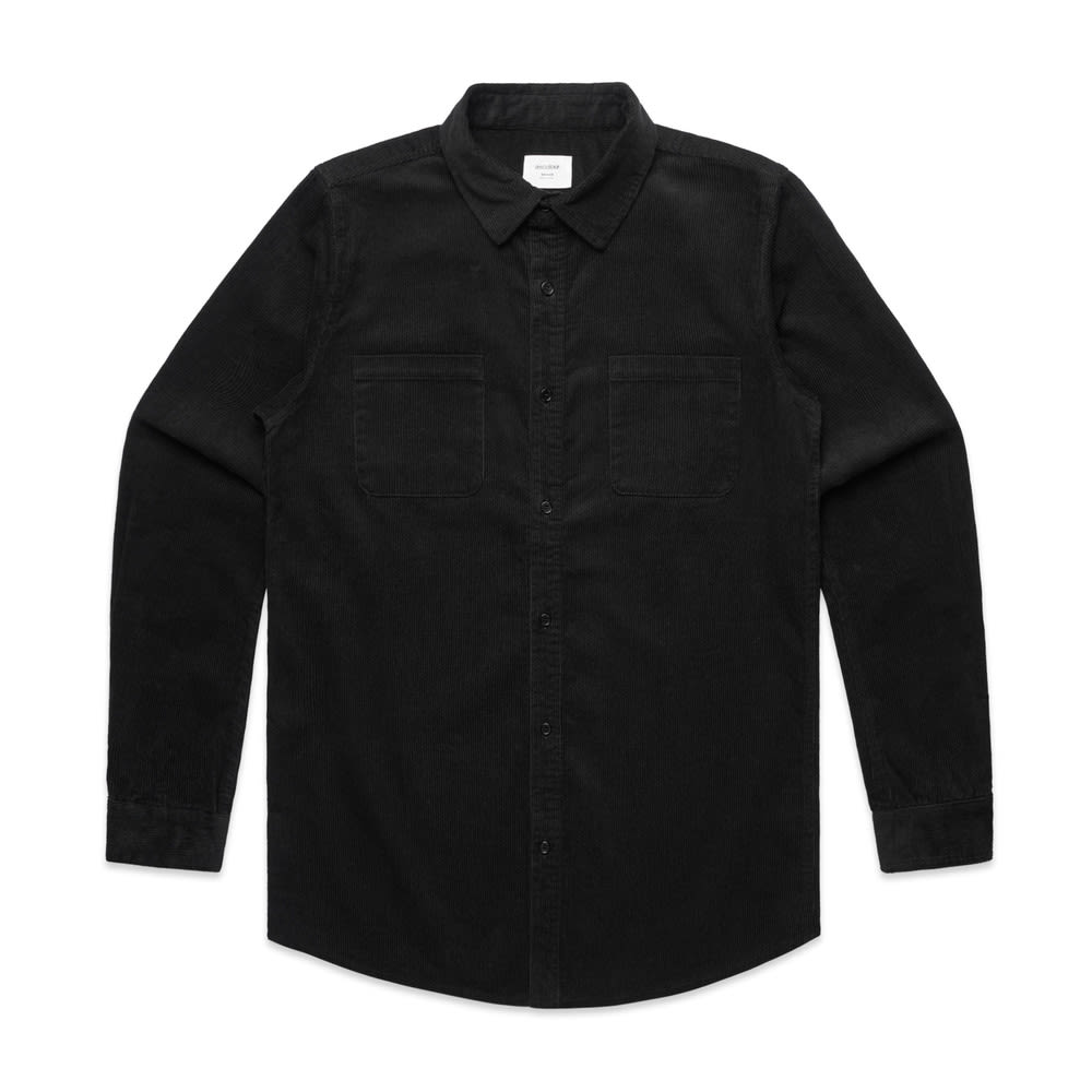 AS Colour, Cord Shirt 5419 - Black - XL