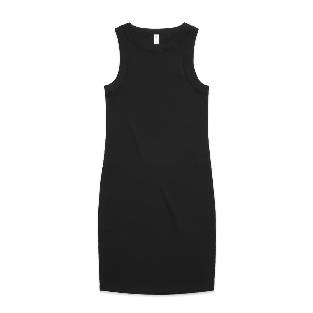 AS Colour, Women's Organic Rib Dress 4066G - Black - XS