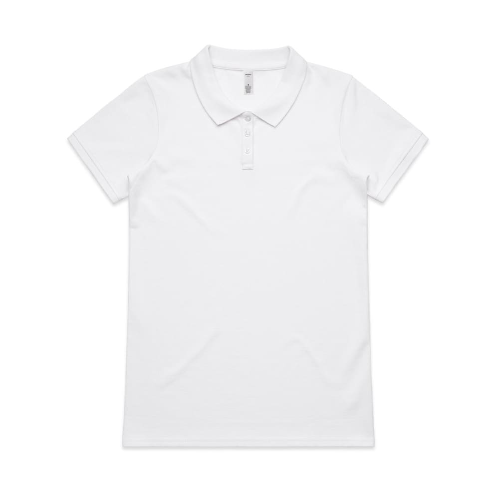 AS Colour, Women's Pique Polo 4411 - White - M