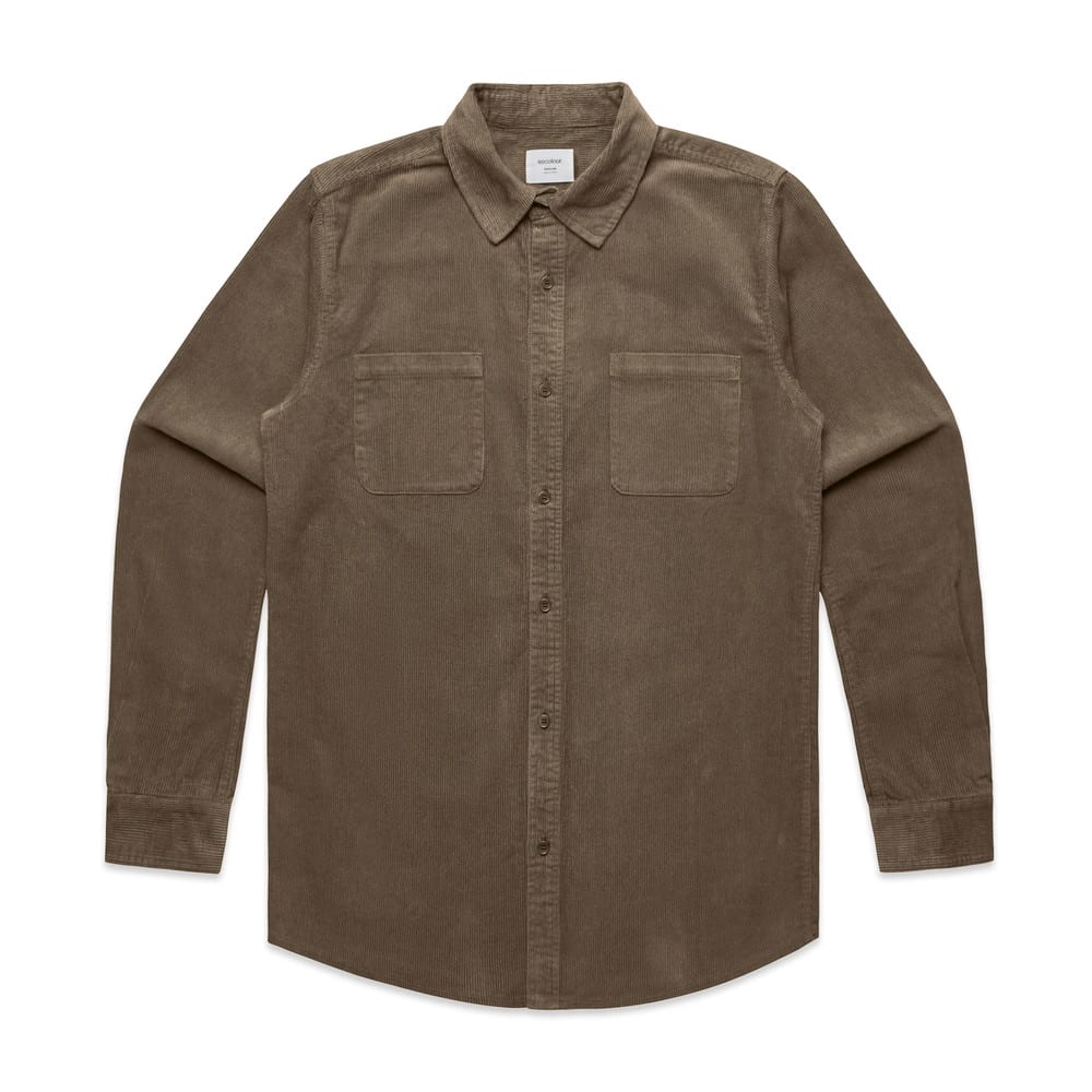 AS Colour, Cord Shirt 5419 - WALNUT - 2XL