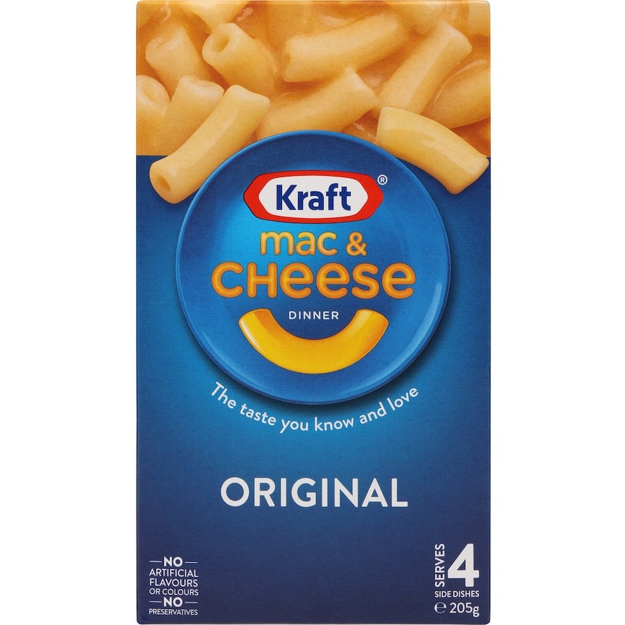 Kraft Pasta Meal Macaroni Cheese Original 205g