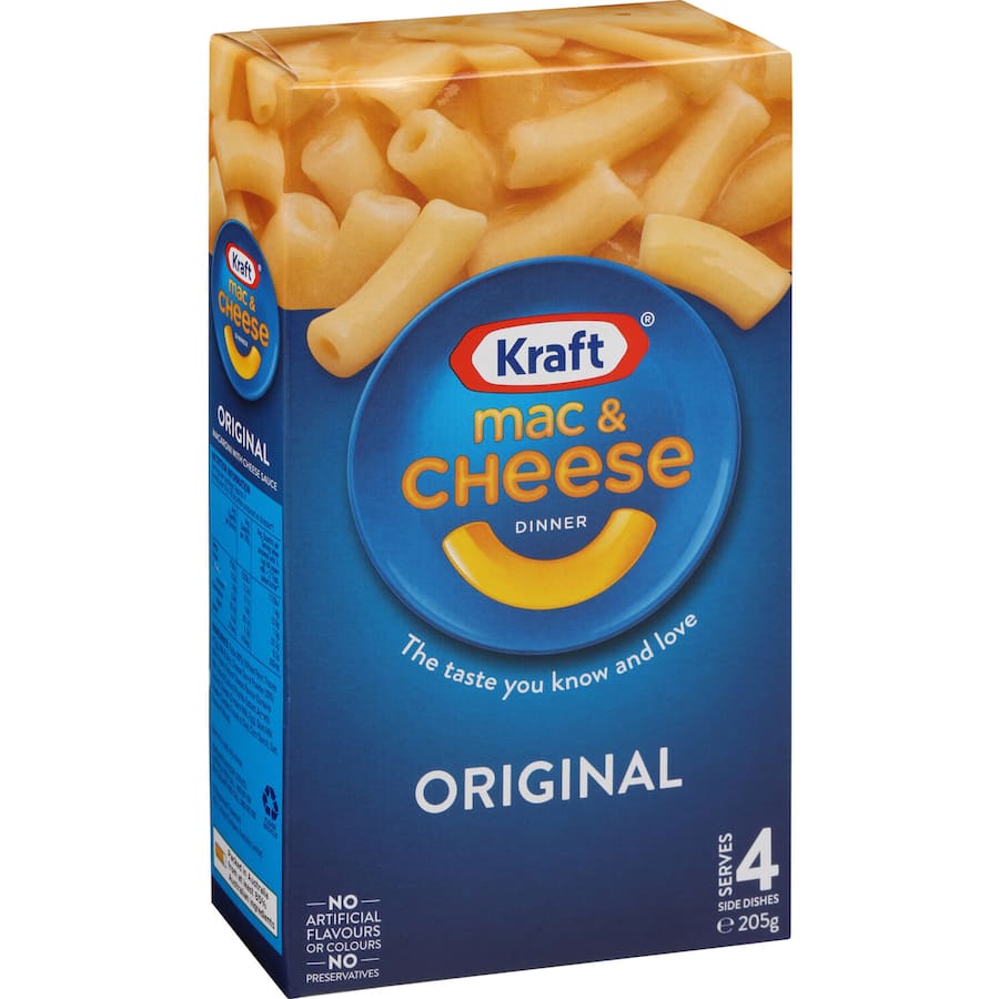 Kraft Pasta Meal Macaroni Cheese Original 205g