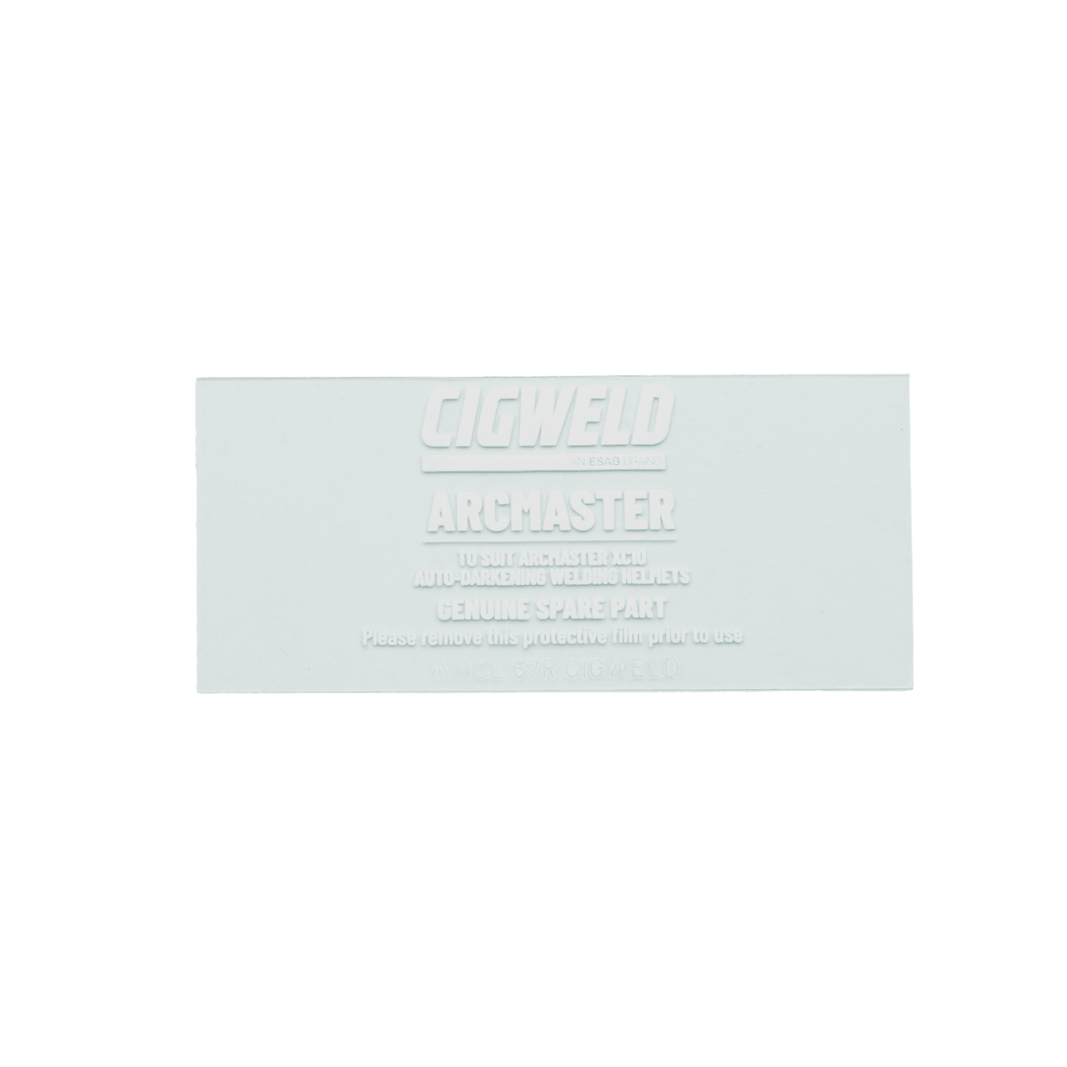 Arcmaster Rear Cover Lens XC8 XC10 Pack of 3 (Pack) - Cigweld
