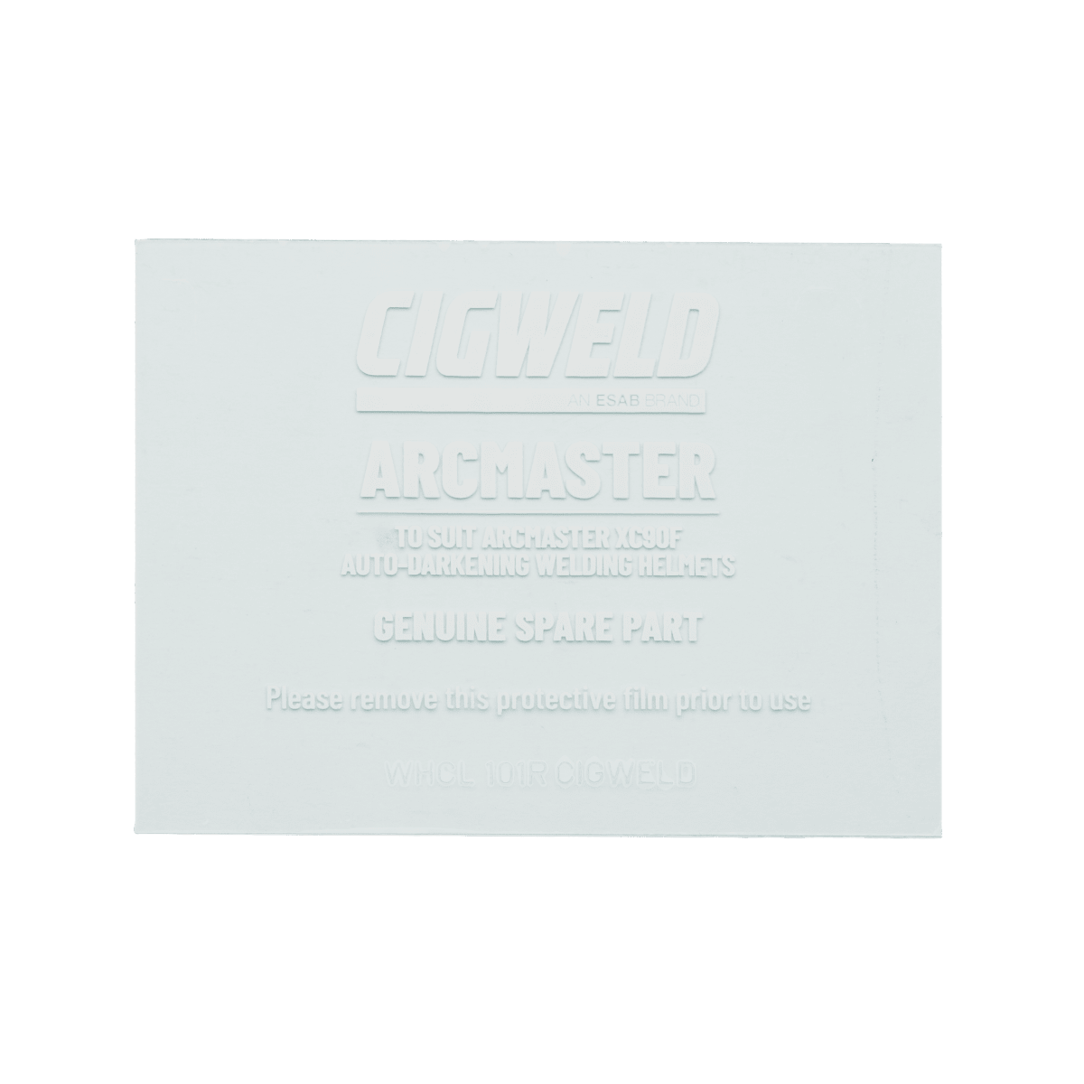 Arcmaster Rear Cover Lens XC90F Pack of 3 (Pack) - Cigweld