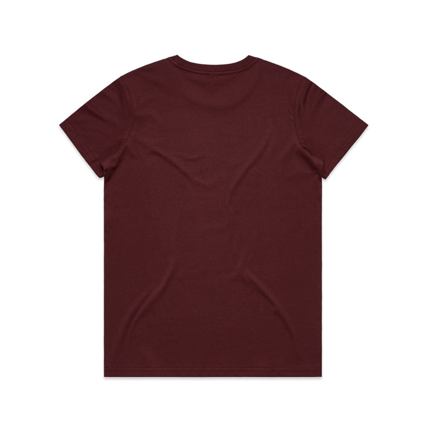 AS Colour, Women's Basic Tee 4051 - Burgundy - XS