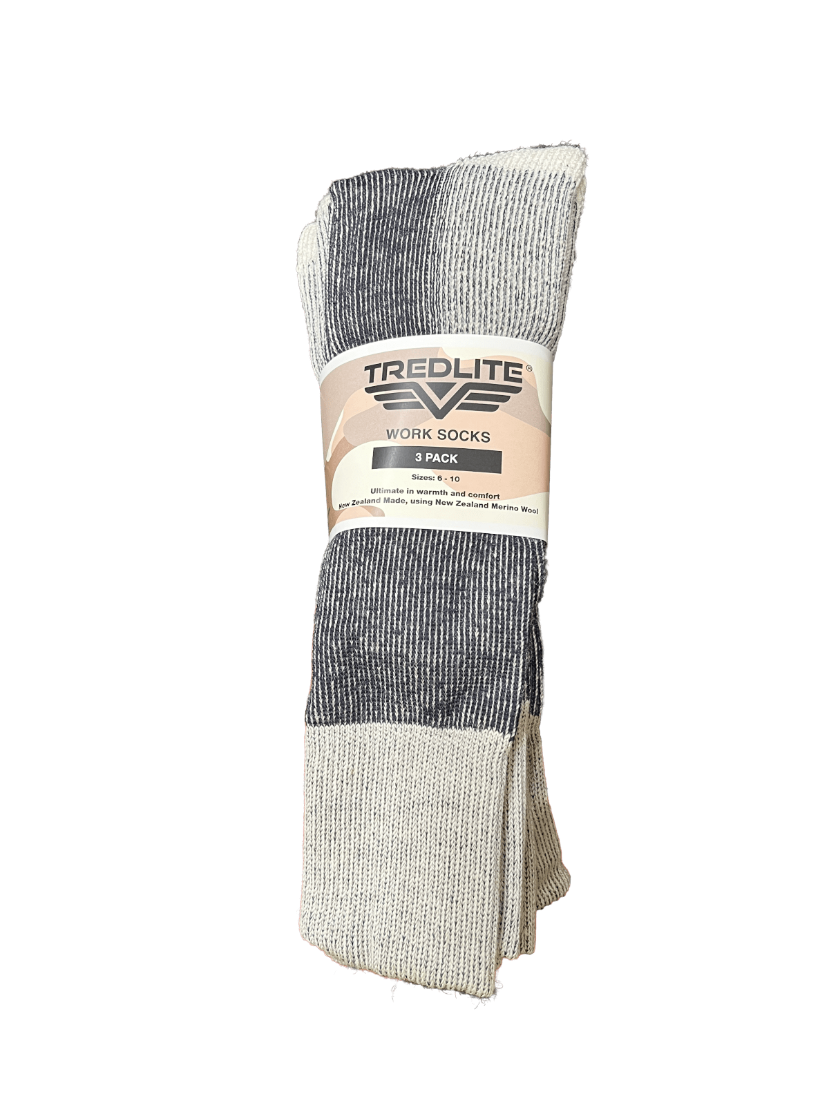 Tredlite Work Socks Pack of 3 (Pack) - Standard - 1/1