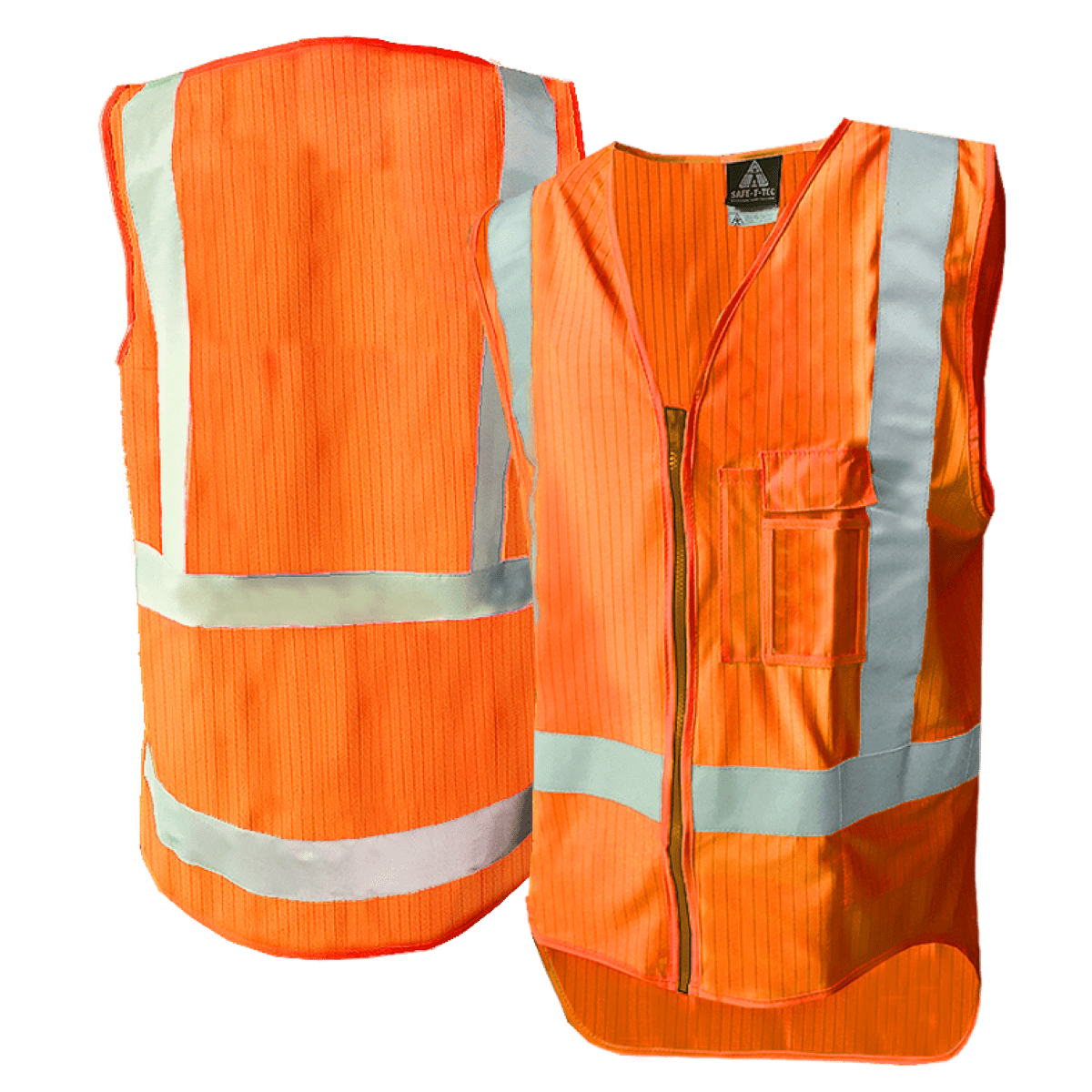 Arcshield Flame Resistant Safety Vest, AVEST600 (Each) - Fluro Orange - 8XL