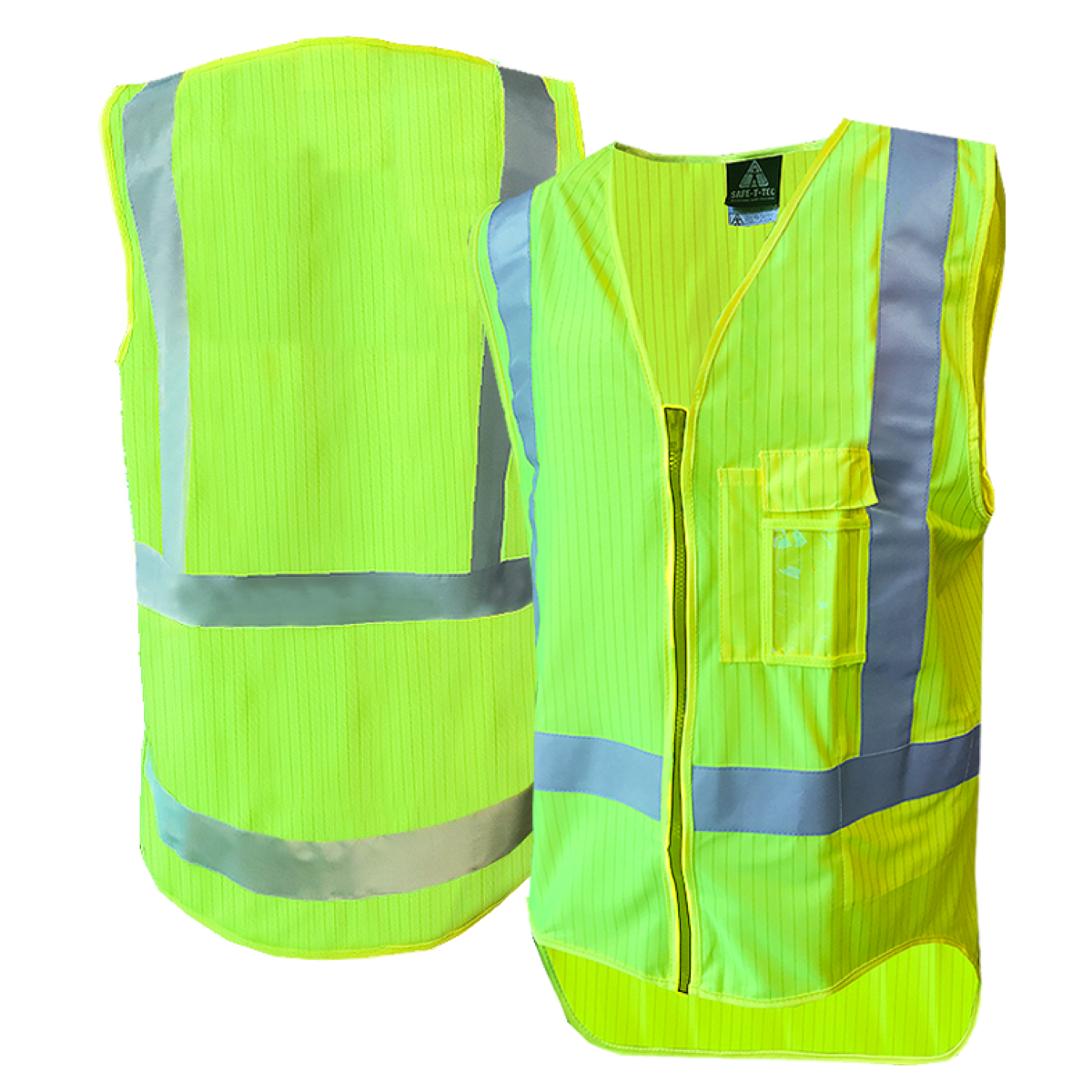 Arcshield Flame Resistant Safety Vest, AVEST600 (Each) - Fluoro Yellow - 2XL