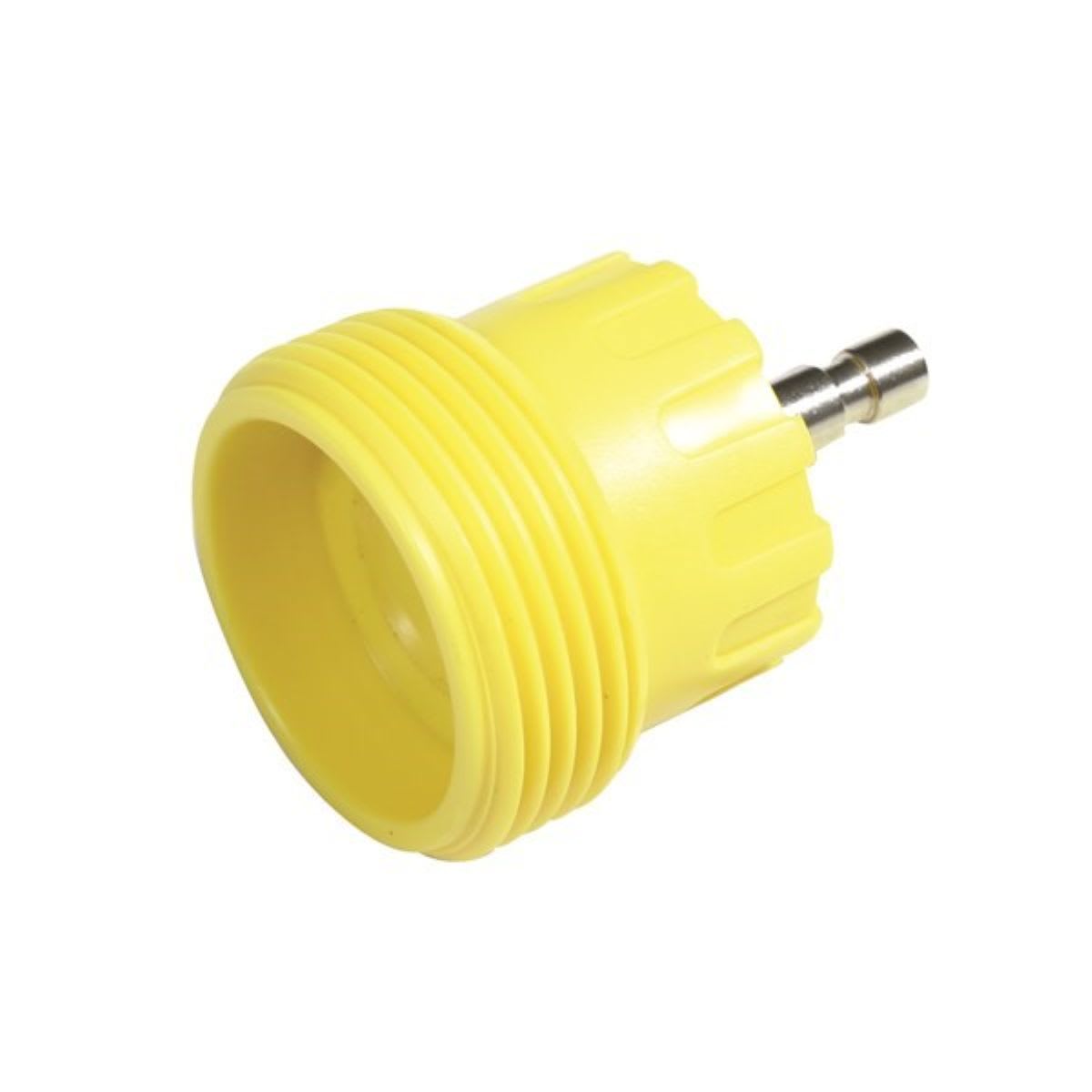 Radiator Cap Tester Adaptor - Yellow M52 Screw (Each)