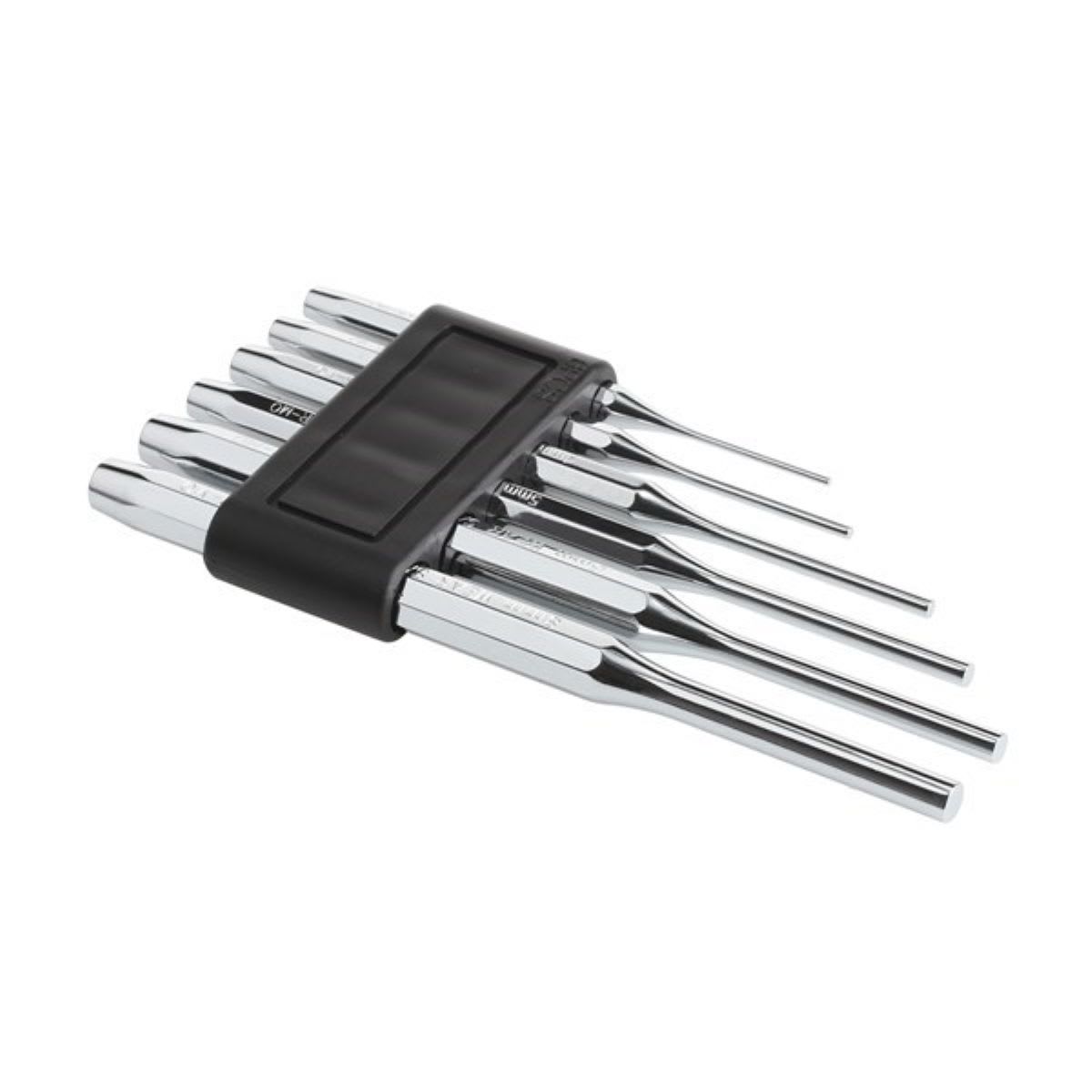 Toledo Pin Punch Cr Moly Polished 6 Piece (Set)