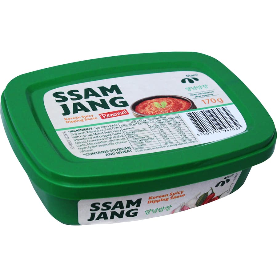 Ssamjang Korean Paste Seasoned Container 170g