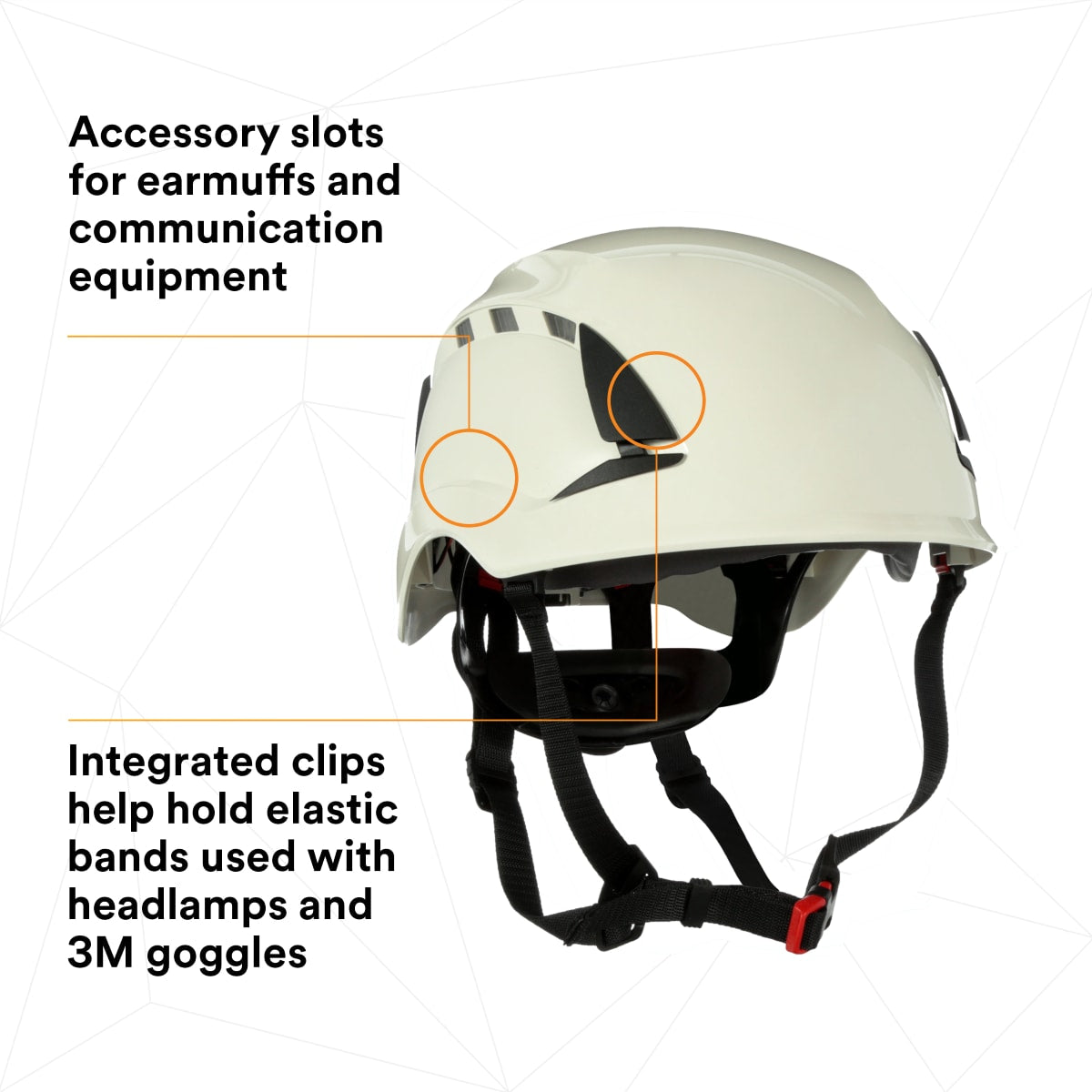 3M SecureFit X5000 Safety Helmet, Vented (Each) - White