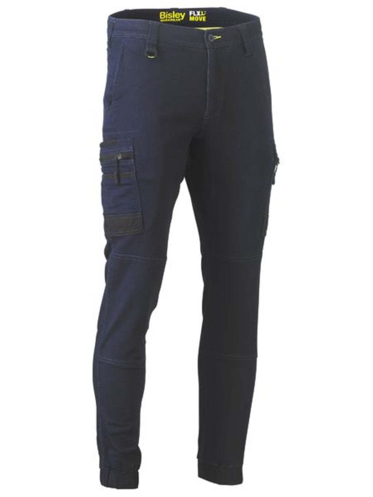 Bisley, Flex & Move Cuffed Pant, BPC6334 - Regular (Pair) - Navy - 97
