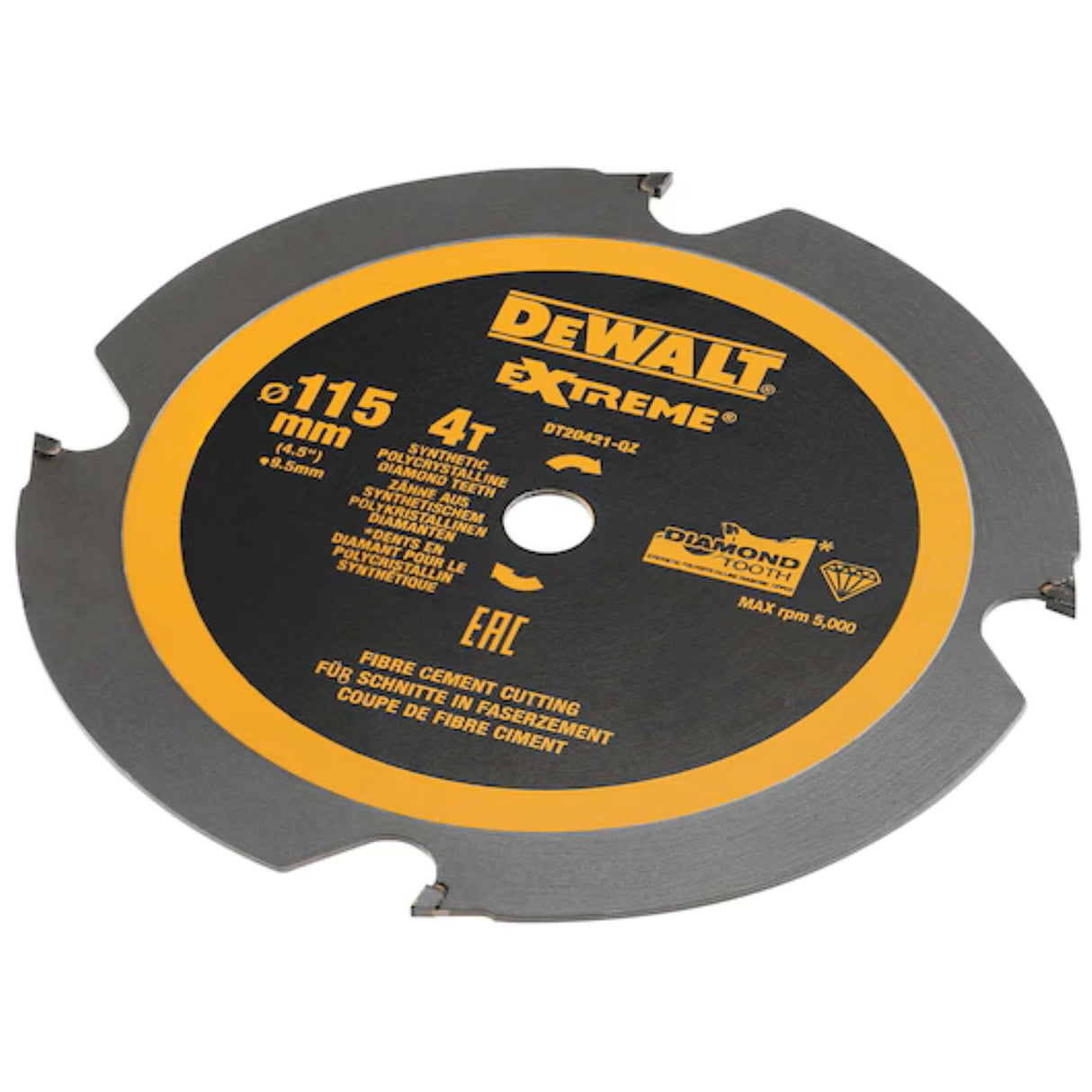 Extreme 4T PCD Multi-Material Circular Saw Blade 115mmx9.5mm