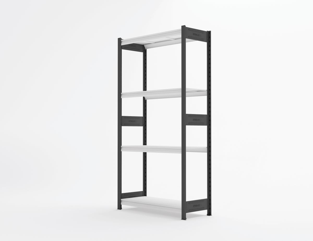 T-Span Shelving Starter Bay 2100H x 1110W x 450D - Steelco