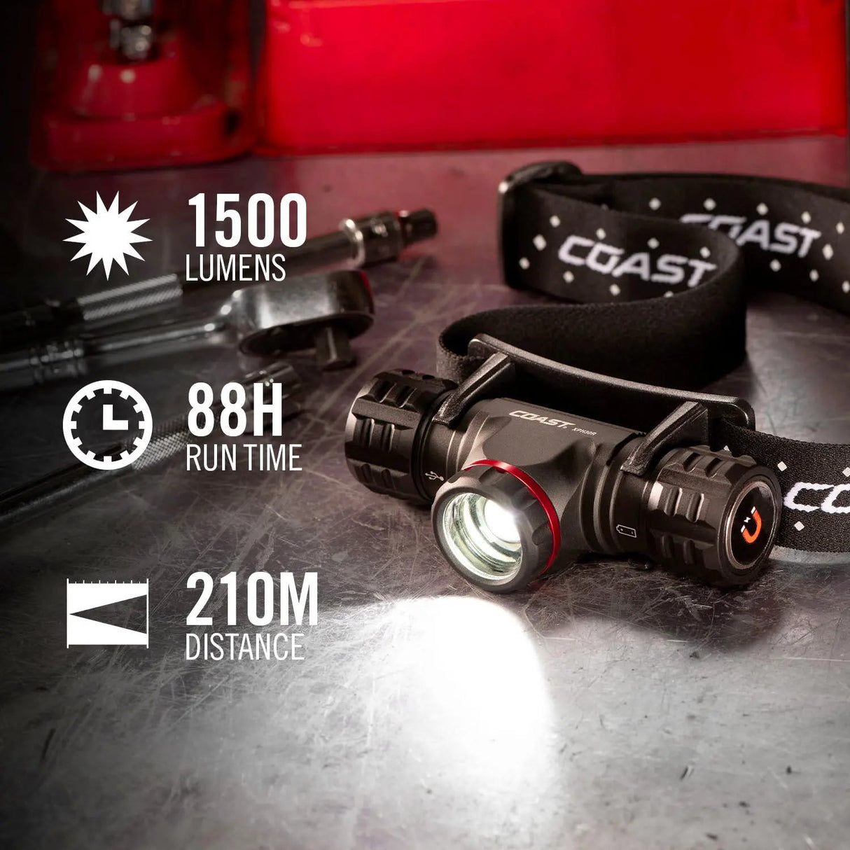 Coast Dual Power Headlamp XPH30R