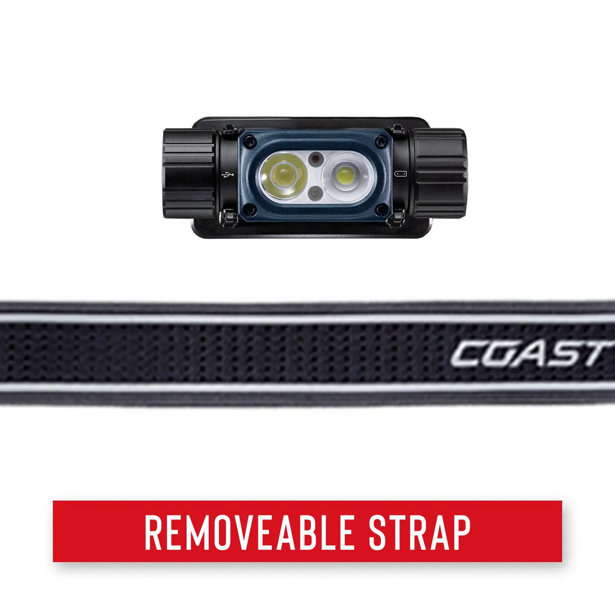 Coast Waterproof LED Headlamp WPH34R