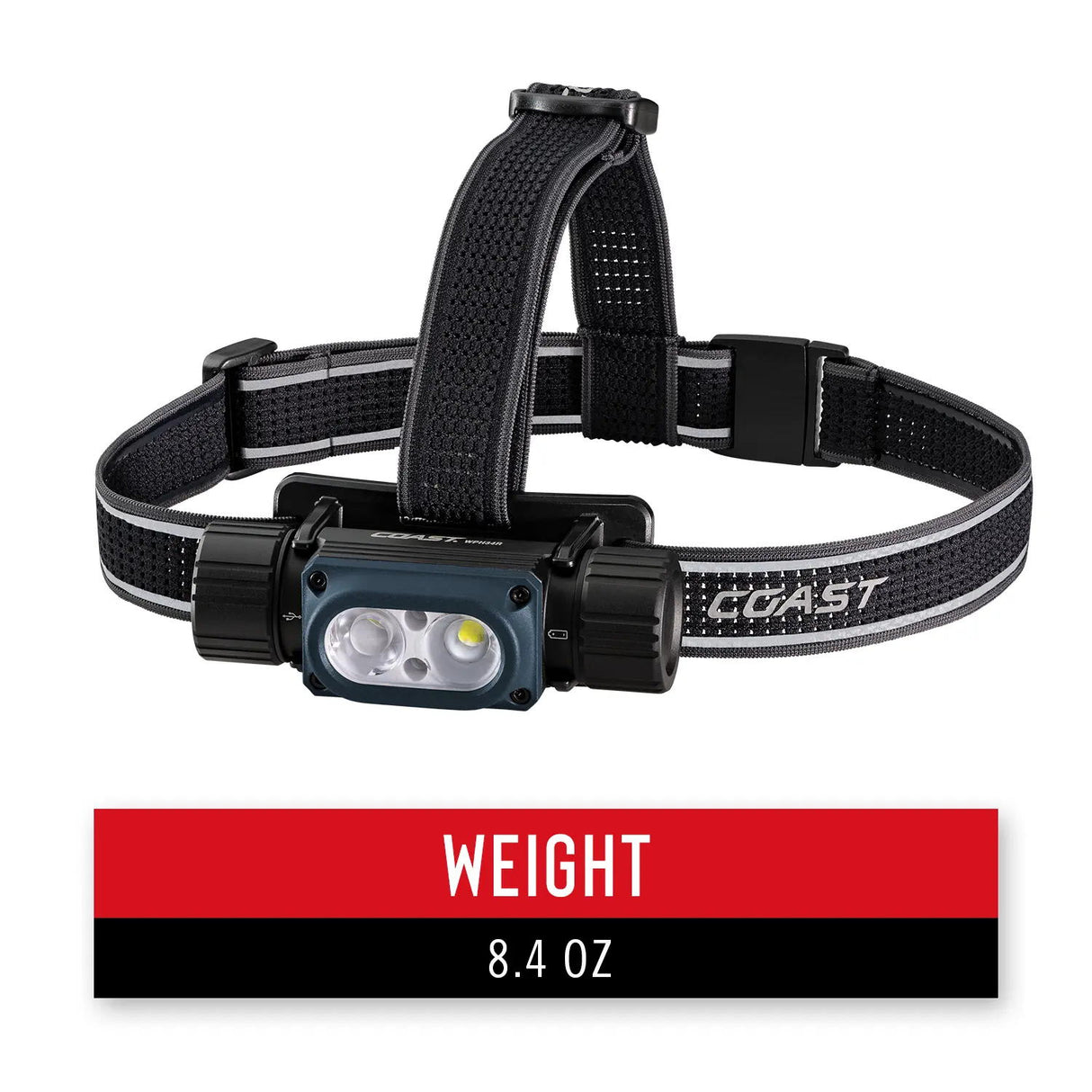 Coast Waterproof LED Headlamp WPH34R