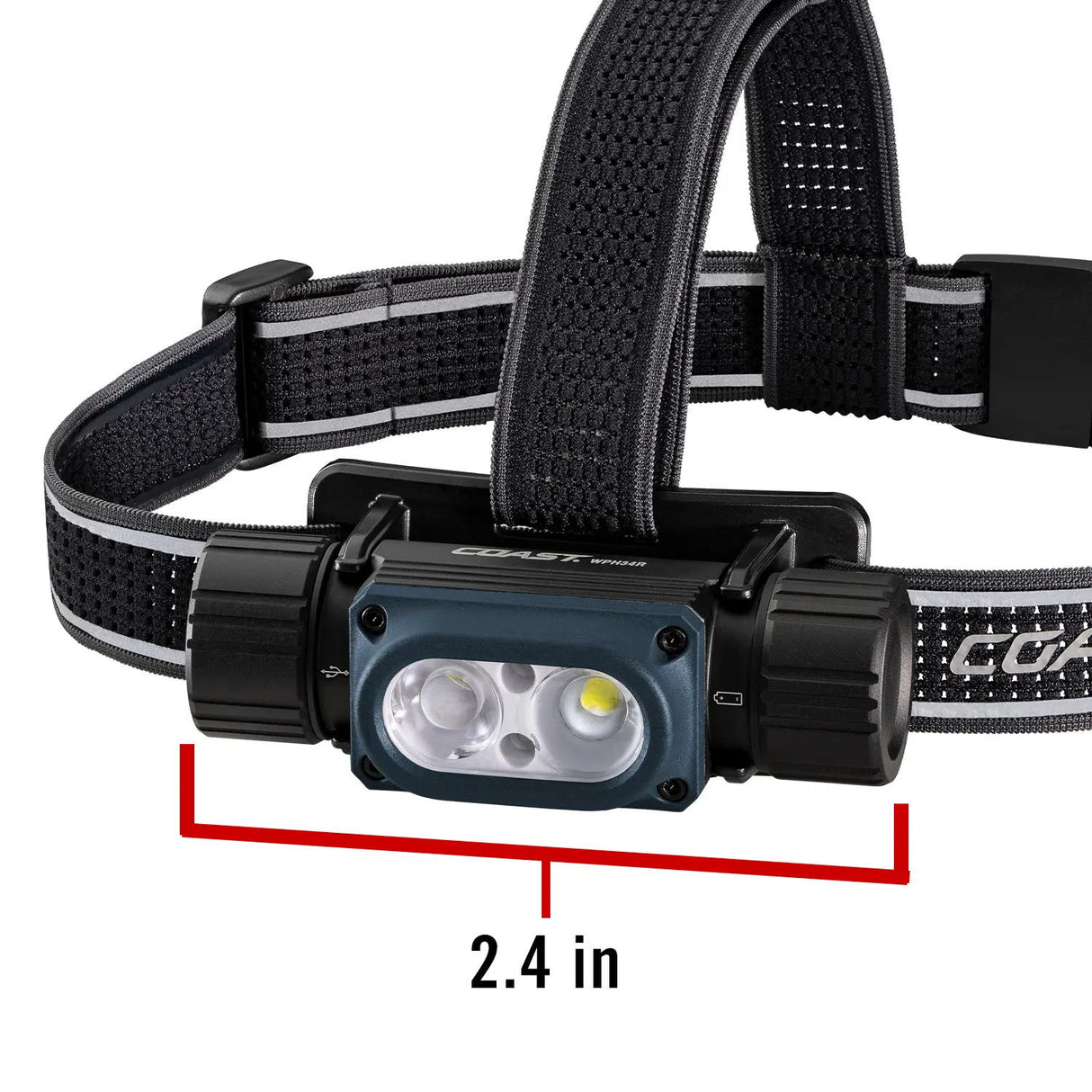 Coast Waterproof LED Headlamp WPH34R