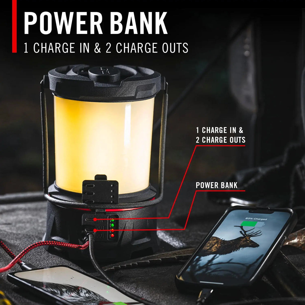 Coast Area Lantern & Powerbank EAL40R