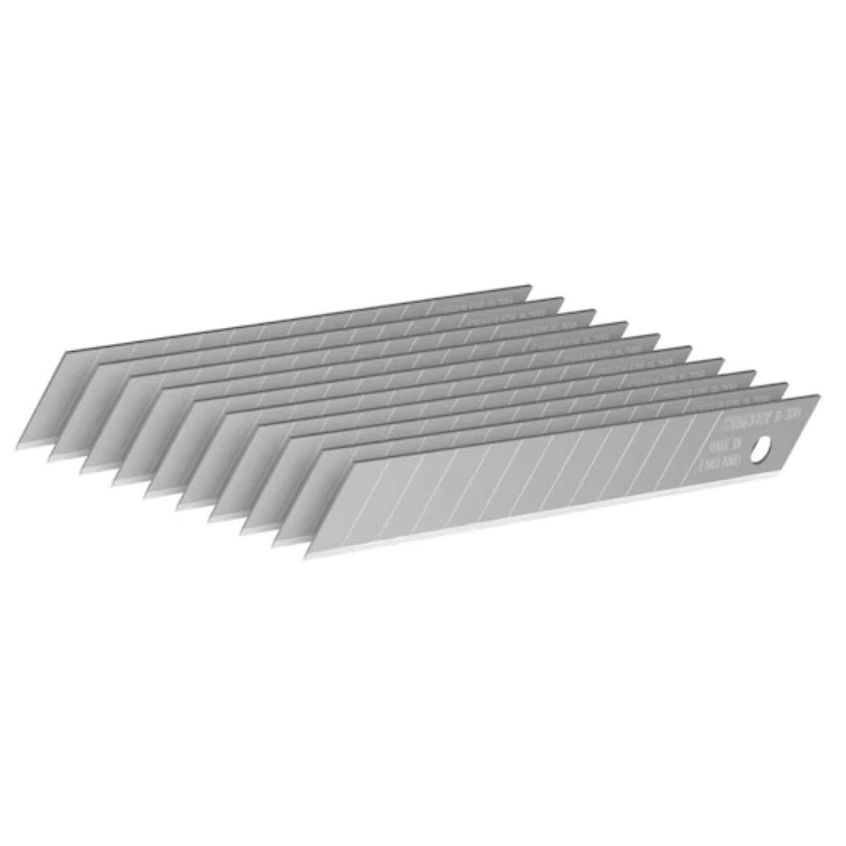 Stanley Snap-Off Knife Blade 9mm Pack of 10 (Pack)