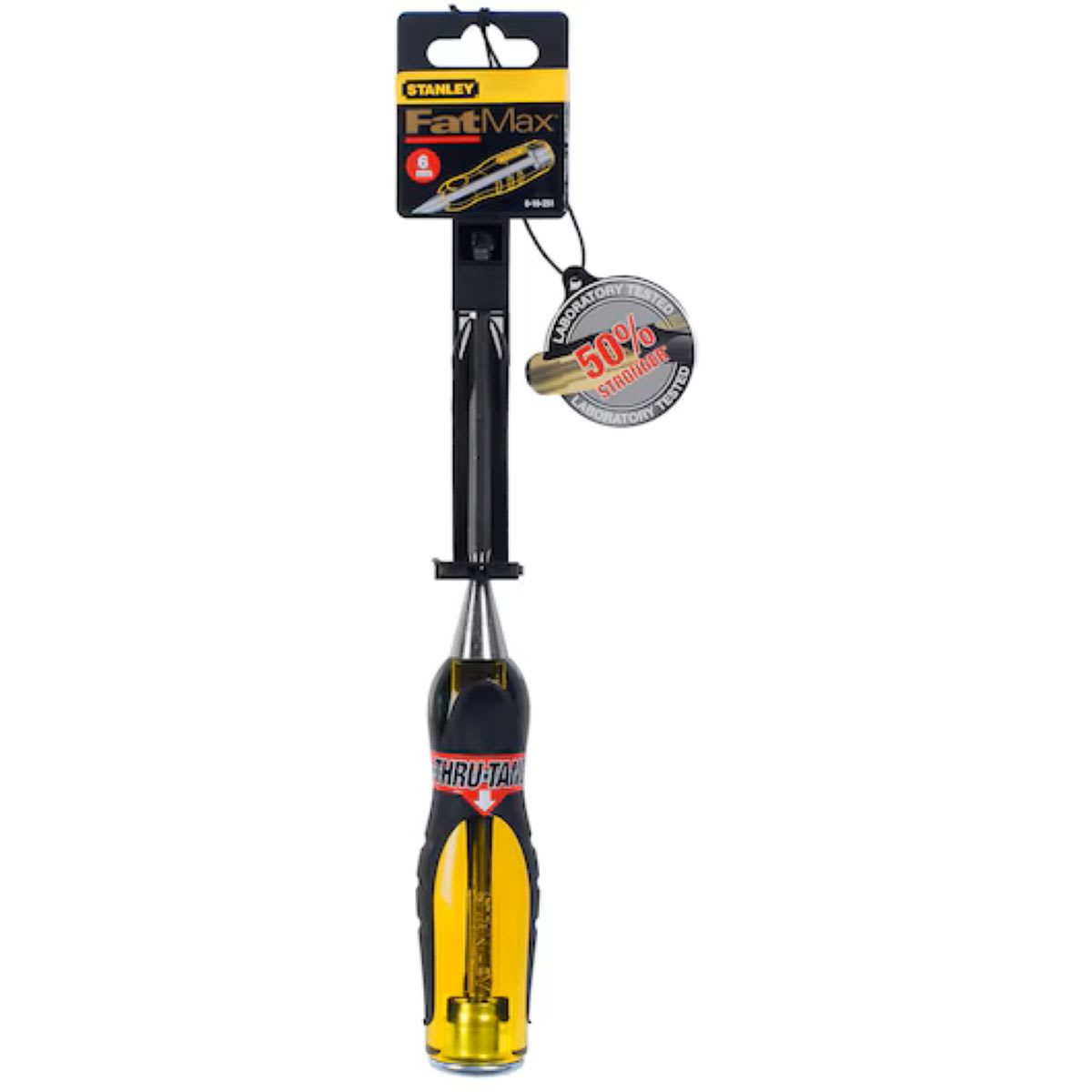 Stanley FatMax Thru-Tang Single Wood Chisel 6mm