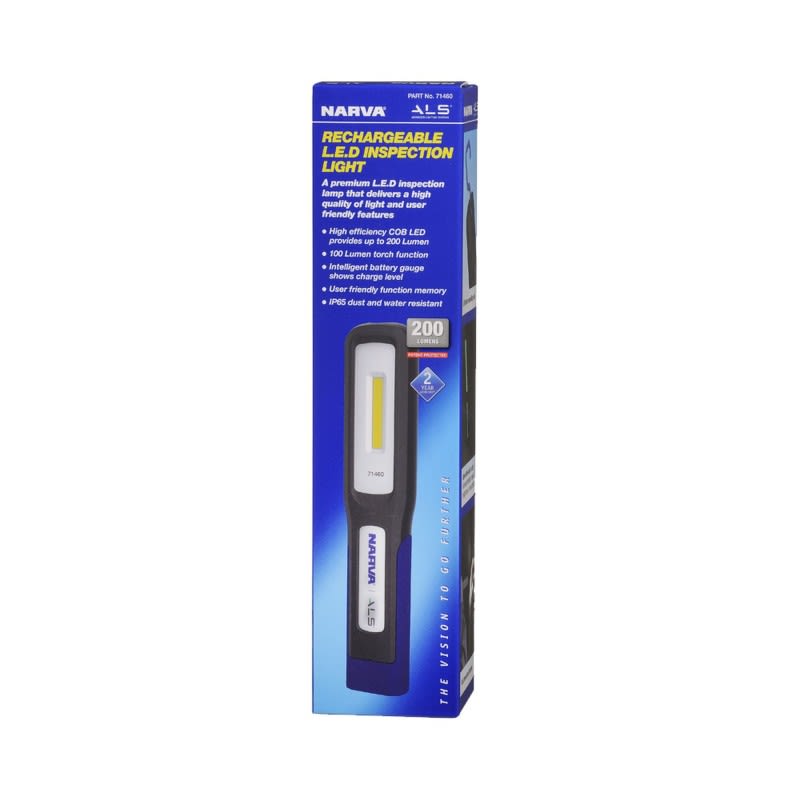 Narva ALS Rechargeable LED Inspection Light 200 Lumen