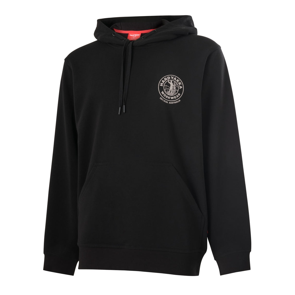 Hard Yakka, Women's Heritage Hoodie, Y08129 (Each) - Black