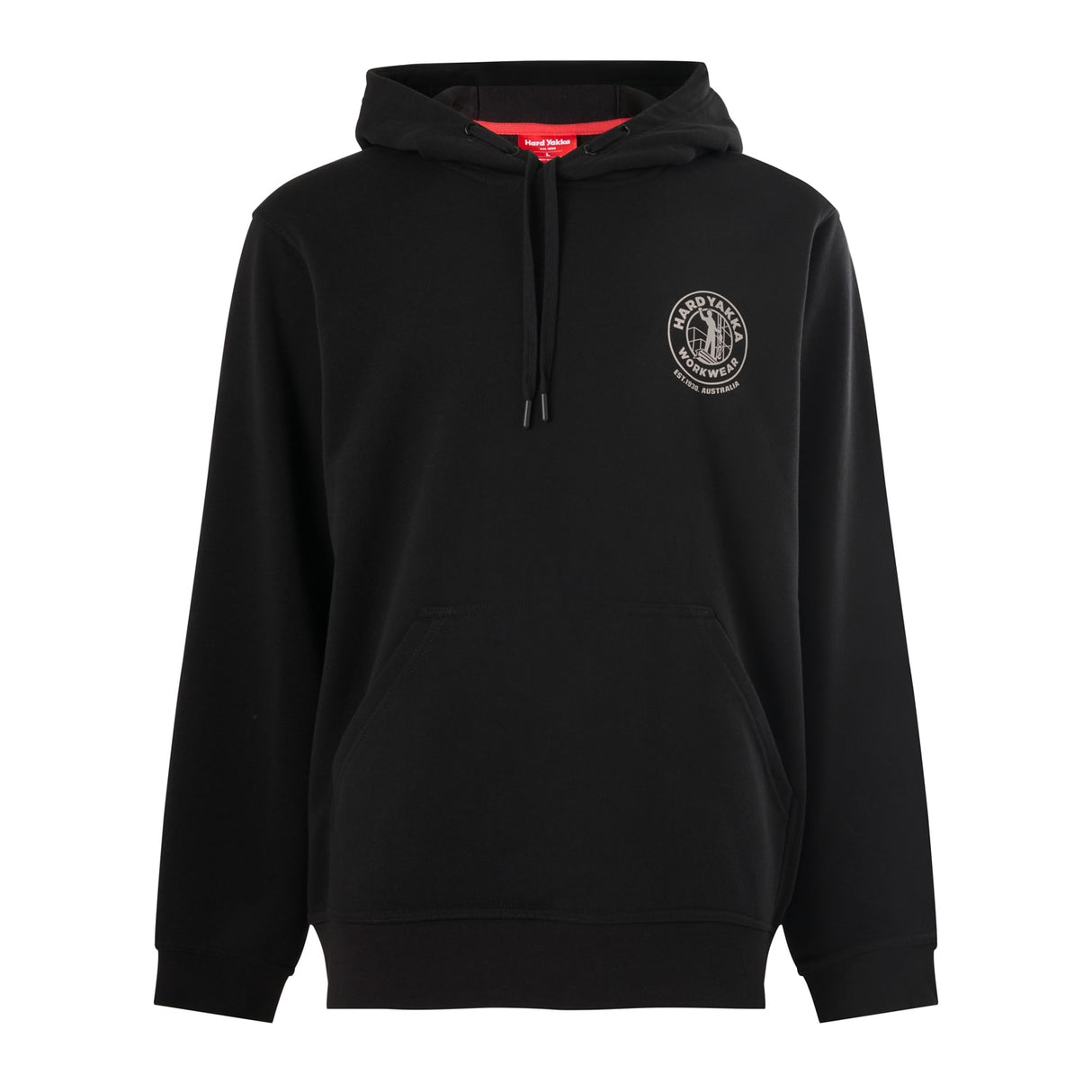 Hard Yakka, Heritage Hoodie, Y19038 (Each) - Black