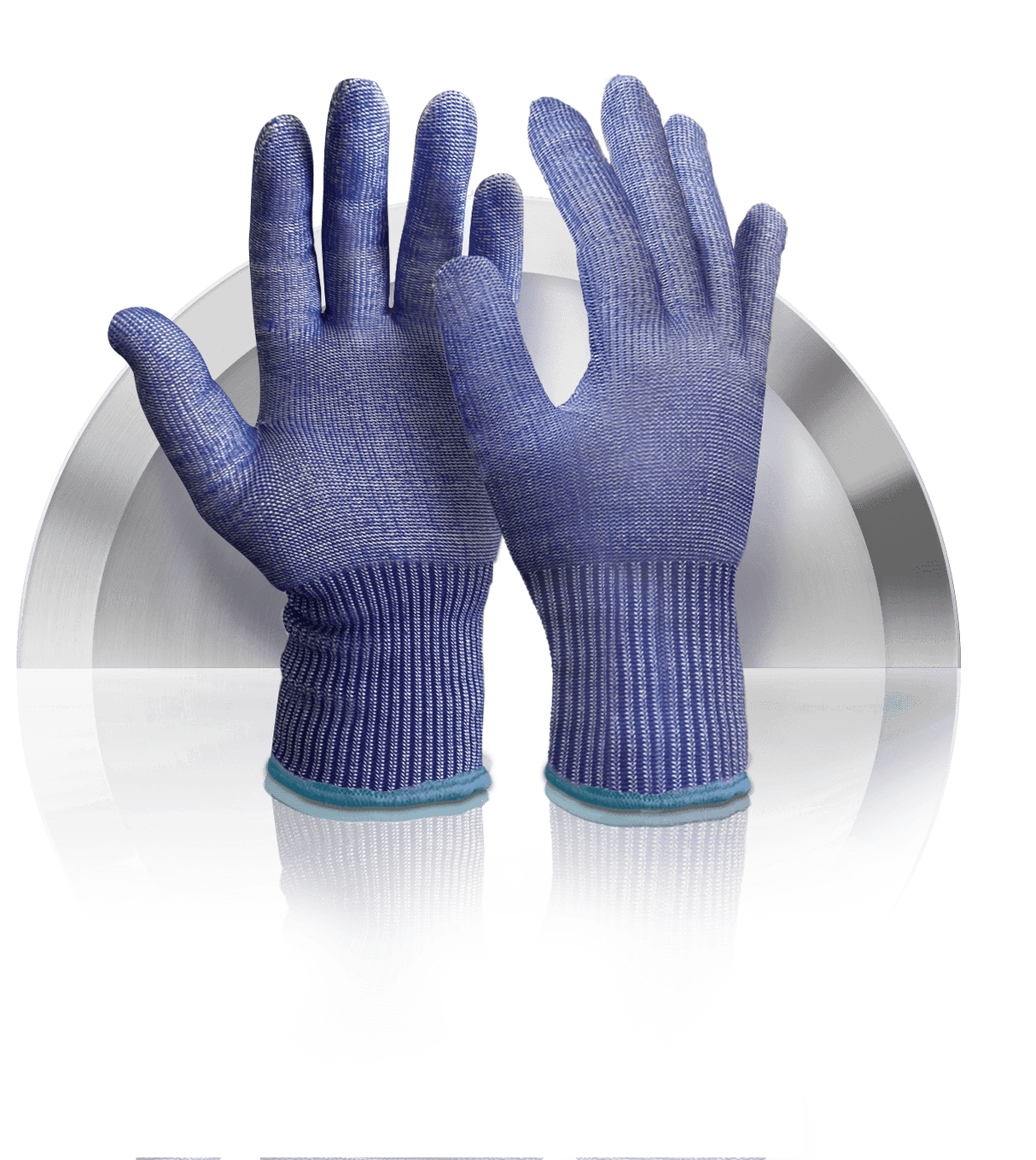 Blade Steel Cut F Food Grade Liner Glove (Pair) - Blue - XL