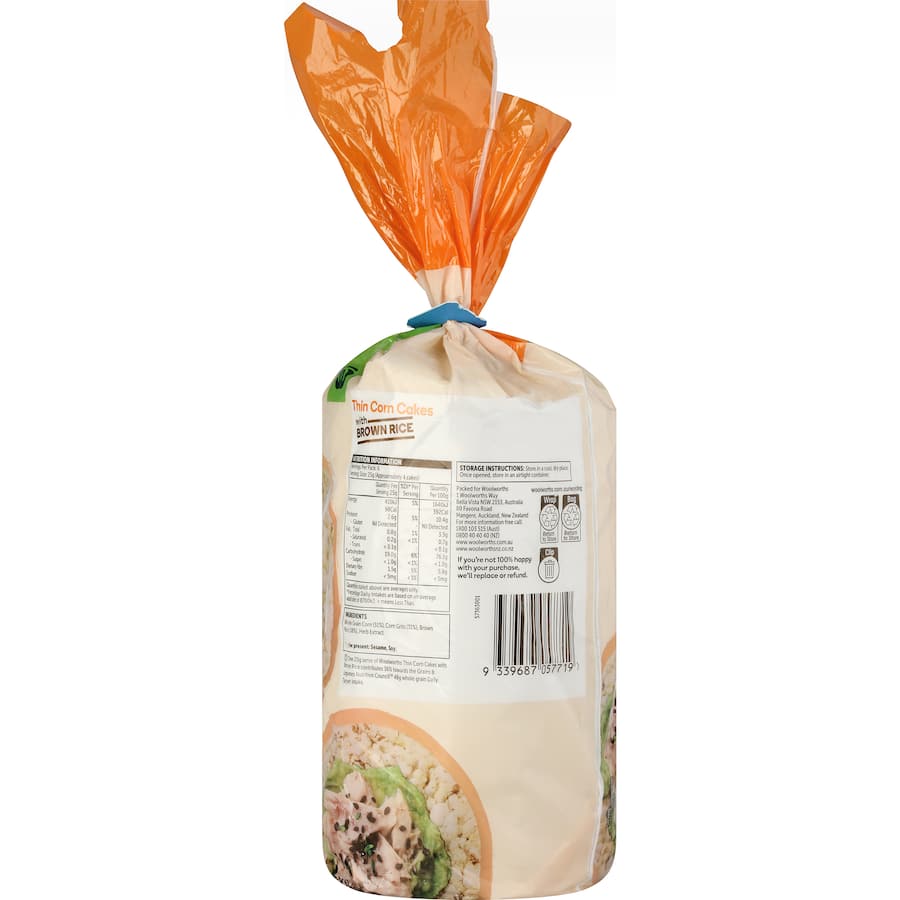 Woolworths Corn & Rice Cakes 150g