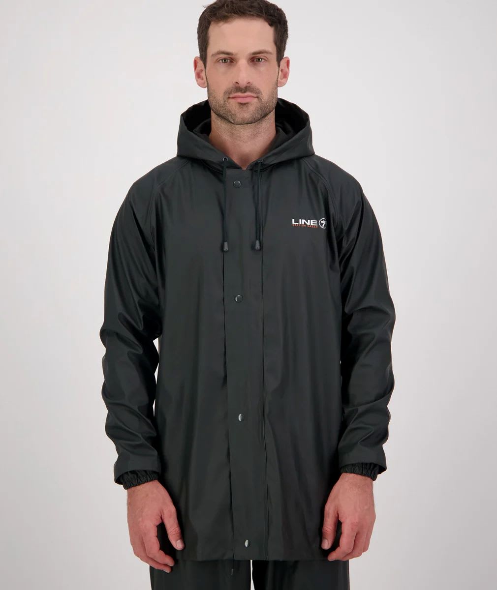 Line 7 Station Waterproof Jacket, SL7W22410M (Each) - Green