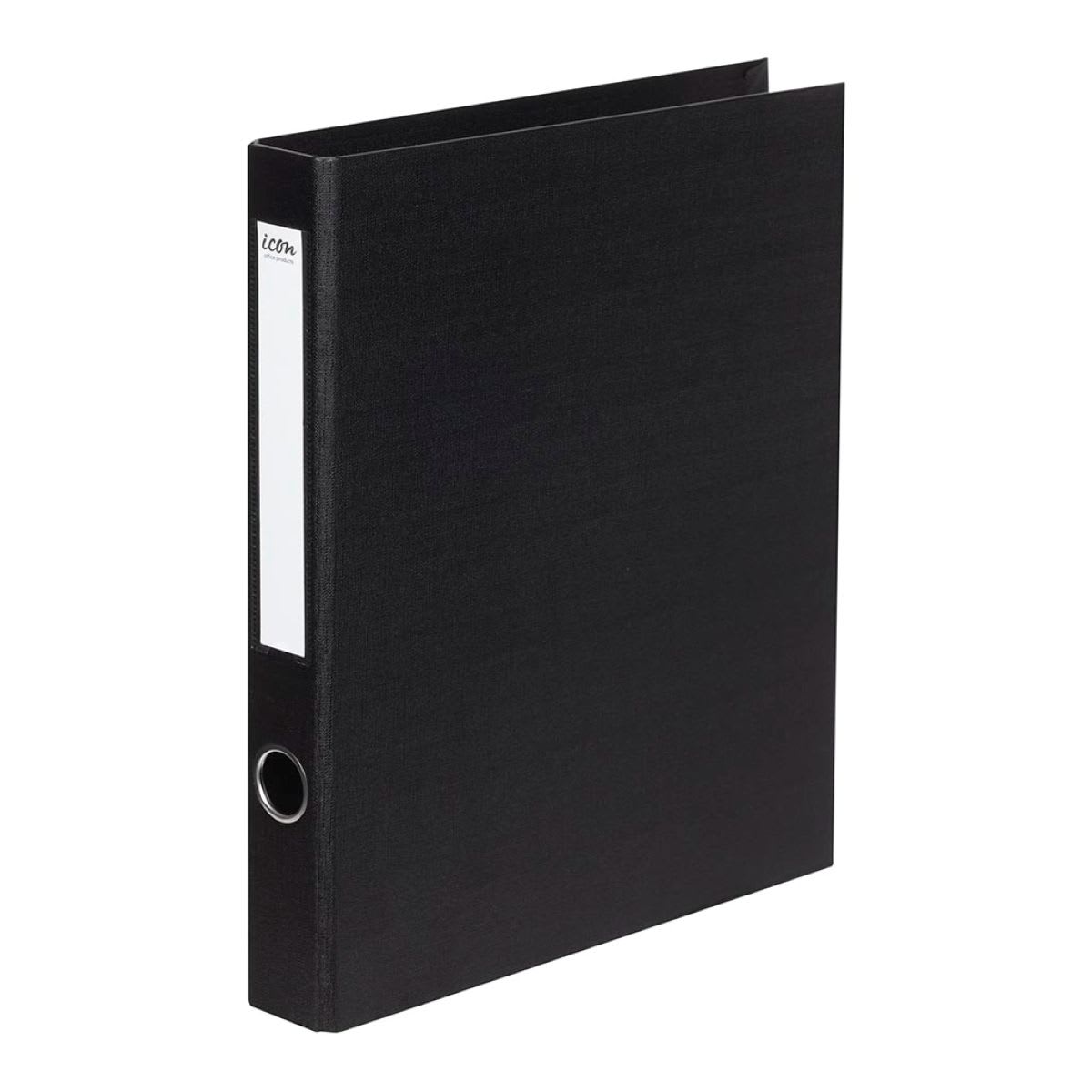 A4 Ringbinder Linen 2D Black 26mm - Icon