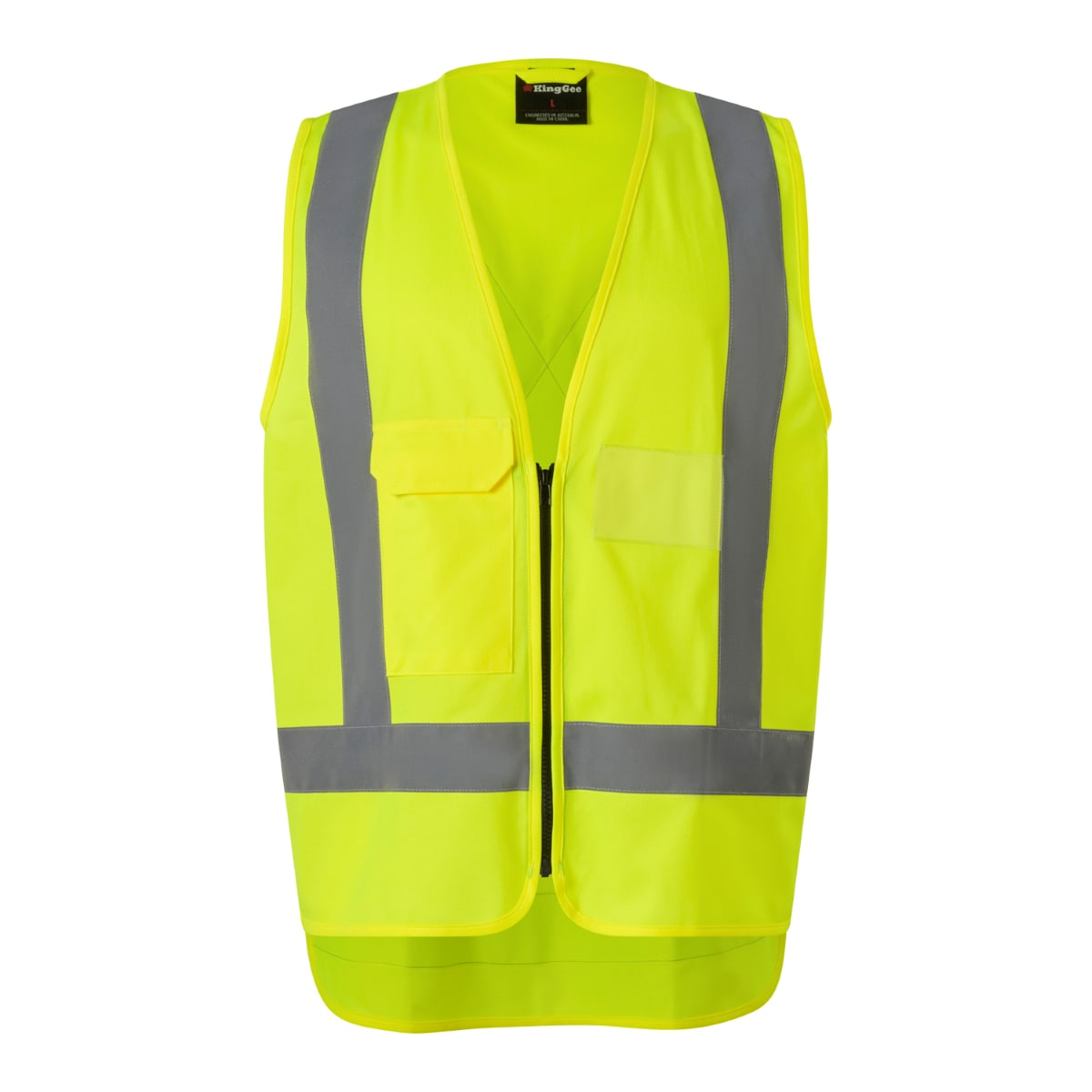 KingGee, X-Back Vest, K57010 (Each) - Yellow