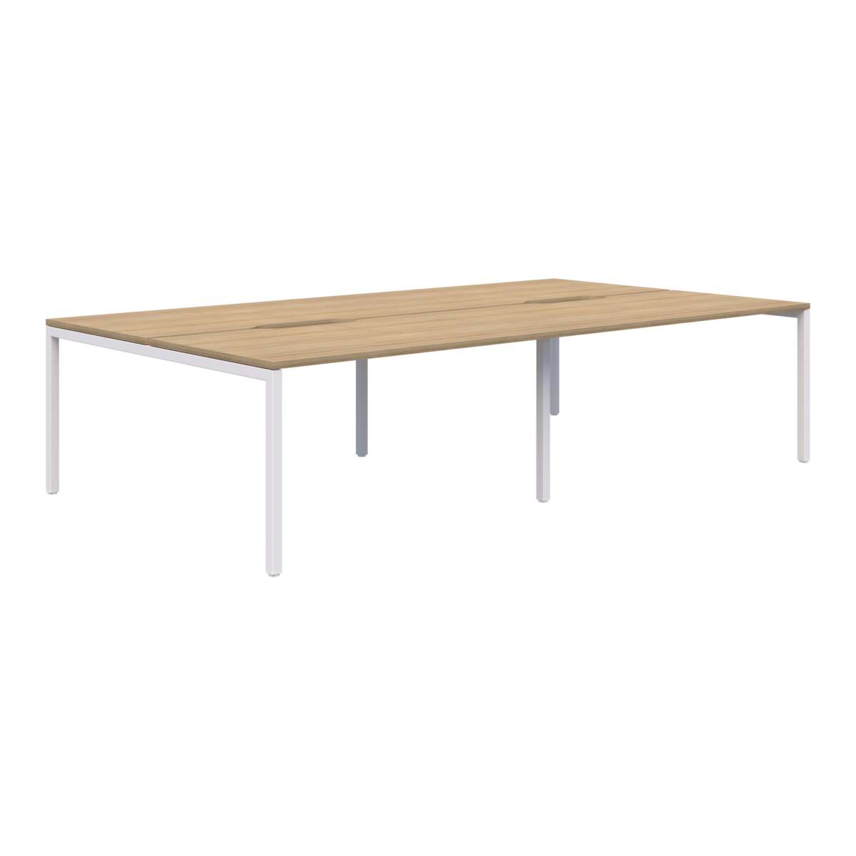 Fixed Height Desk - 4 Pod Back To Back - Avero 1091-000052