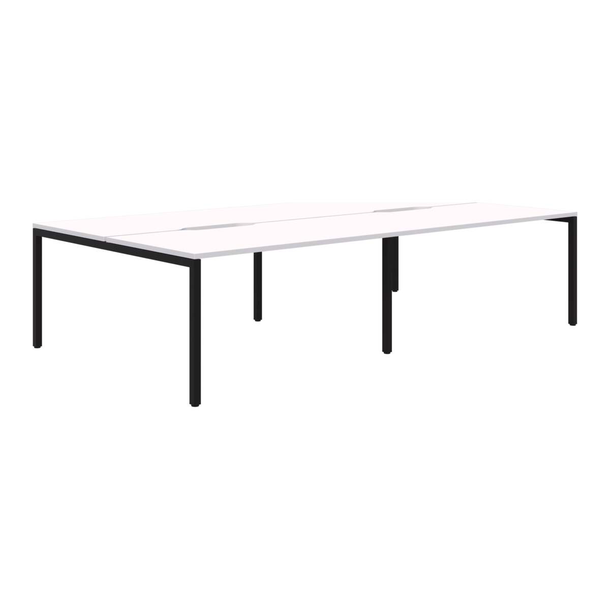Fixed Height Desk - 4 Pod Back To Back - Avero 1091-000053